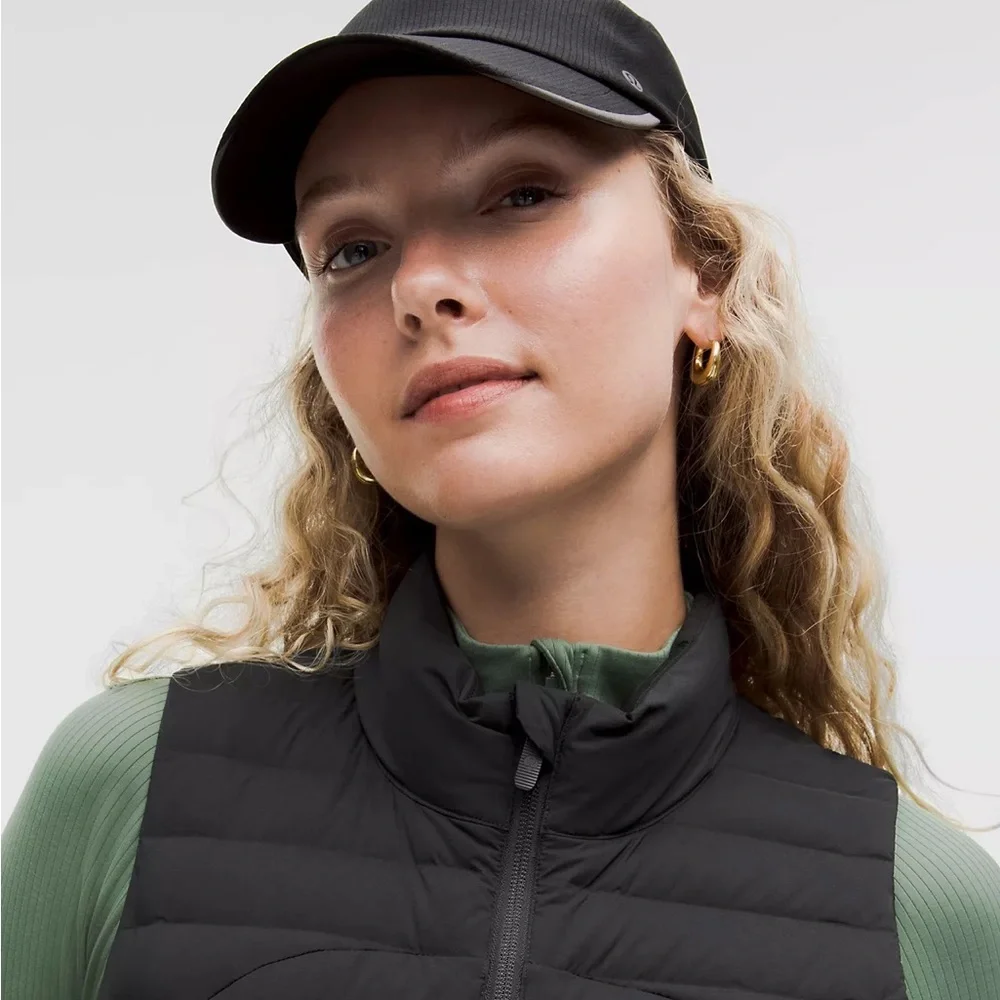 NWT lululemon pack it down black vest, water-resistant, windproof, slim fit - Picture 3 of 12